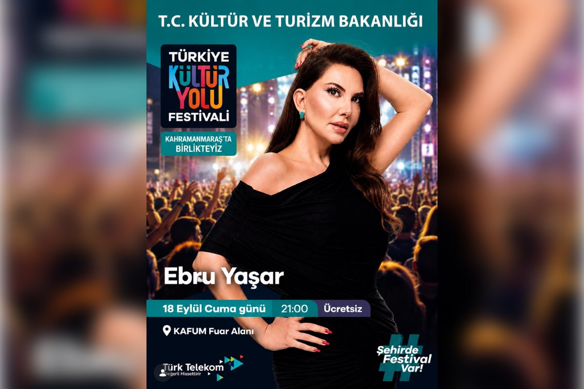 Ebru YAŞAR 18 Eylül’de Sahnede