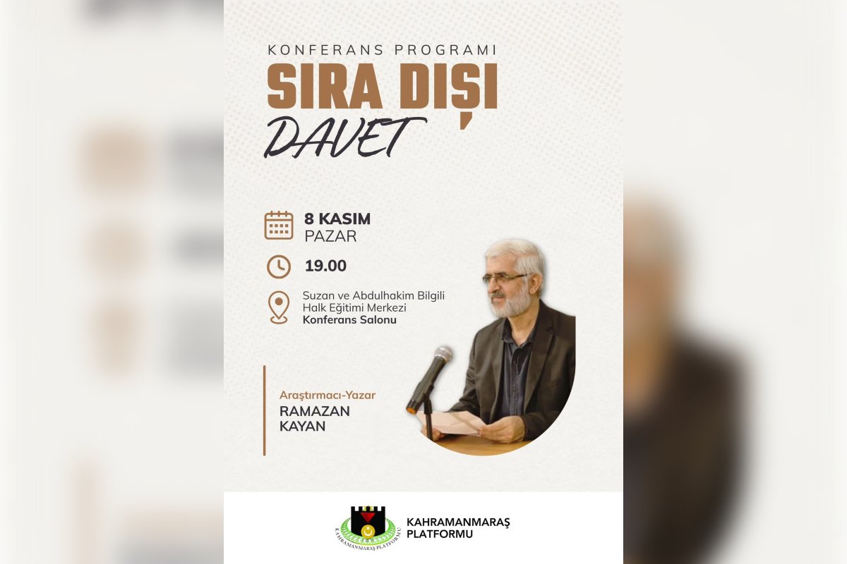 "Sıradışı Davet" Ramazan Kayan