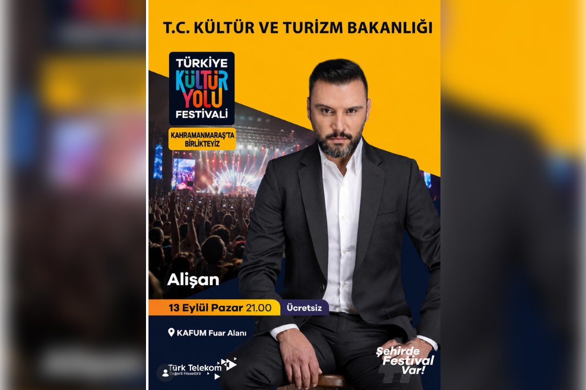 ALİŞAN Kahramanmaraş’ta Dinleyicileriyle Buluşacak