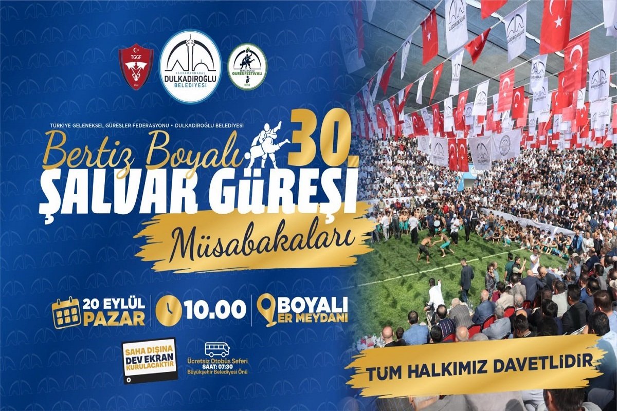 30. Bertiz Boyalı Şalvar Güreşi Müsabakaları