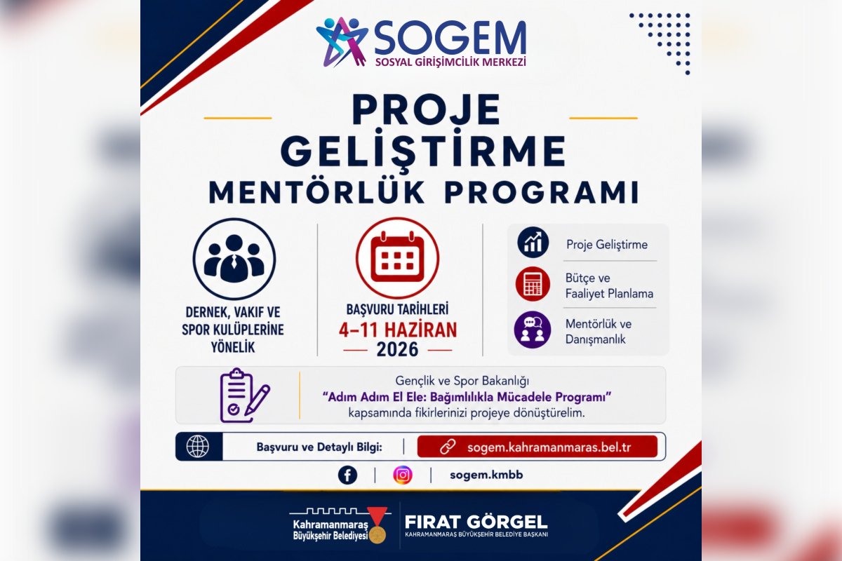 SOGEM’in Proje Geliştirme ve Mentörlük Programı Başlıyor