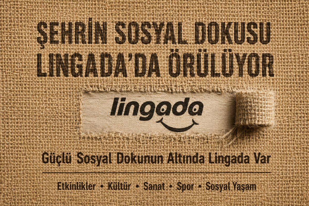 GÜÇLÜ SOSYAL DOKUNUN ALTINDA LİNGADA VAR... Hayatı güzelleştiren şey sadece yaşamak değil, birlikte yaşamaktır. Lingada; etkinlikleri, insanları ve şehirleri bir araya getirerek sosyal hayatın güçlü d